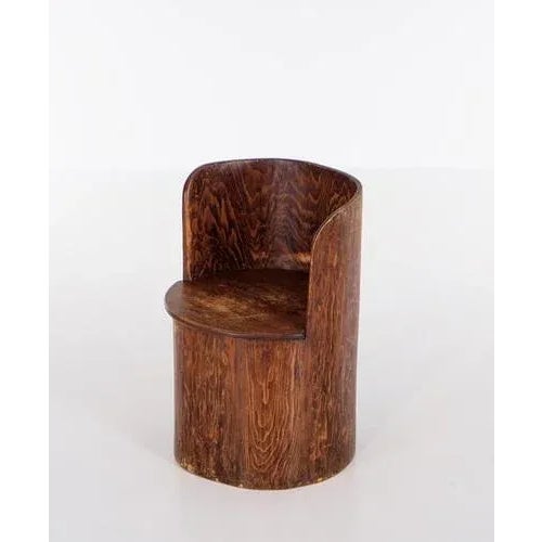 Swedish Stump Chair, 1941 For Sale - Image 3 of 10
