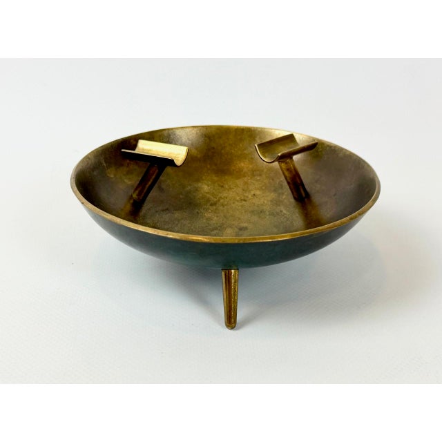 Mid-Century Modern Bronze Ashtray by Carl Auböck, Austria, 1950s, in Flawless conditions. Designed 1950 to 1959 This piece...