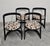 Black Mid-Century Hafta Chairs attributed to Emile Baumann, 1970s, Set of 4 For Sale - Image 8 of 15