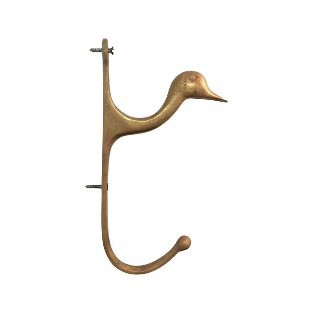 Brass Duck Hook Chairish