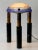 Metal Monumental & Adjustable Solid Brass and Glass Table or Floor Lamp, 1980s For Sale - Image 7 of 18