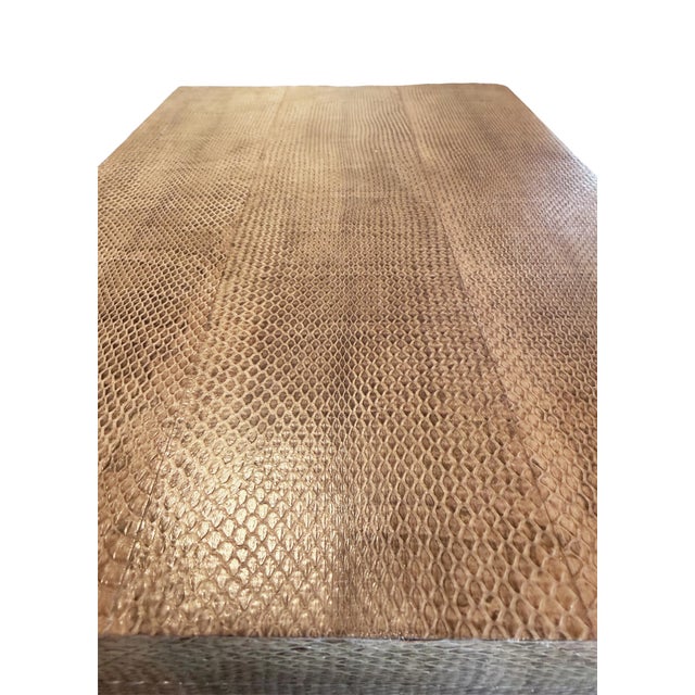 Late 20th Century Ayers Snakeskin Box For Sale - Image 9 of 9