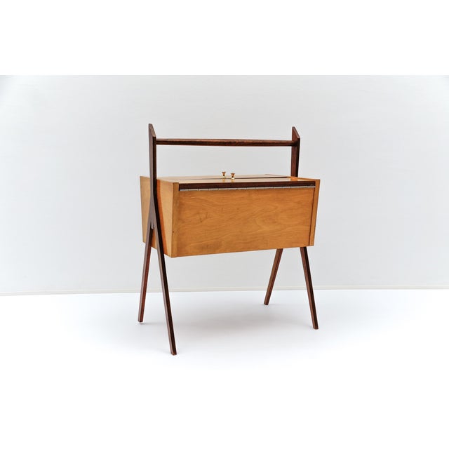 Mid-Century Modern Italian Sewing Box, 1960s For Sale - Image 12 of 12