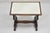Early 20th Century Antique Renaissance Revival Carved Winged Maiden Walnut Mirror Top Side Table For Sale - Image 5 of 11
