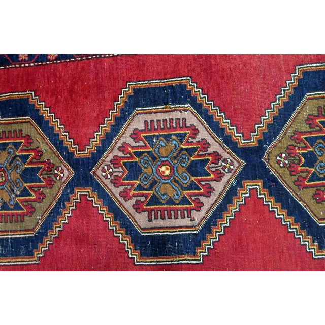 1920s Handmade Antique Turkish Anatolian Rug For Sale - Image 10 of 11
