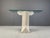 Beige Vintage Travertine Console Table in the Manner of Carlo Scarpa, 1970s For Sale - Image 8 of 11