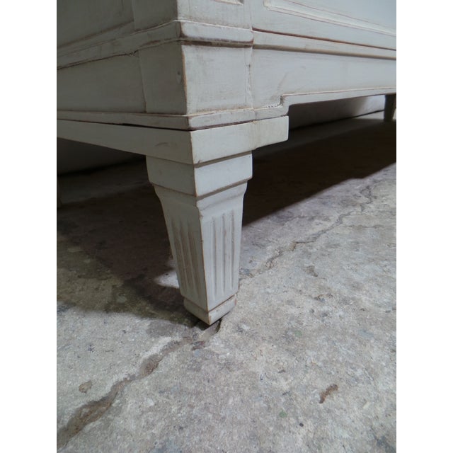 Wood Gustavian Style 9 Drawer Dresser For Sale - Image 7 of 10