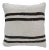 Handmade Striped Natural Kilim Pillow Cover For Sale