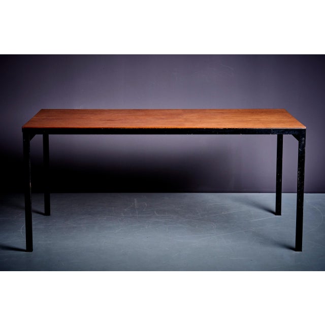 This vintage mid-century tu30 minimalist dining table, designed by cees braakman for pastoe in the 1960s, features a...
