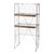 Vintage Metal Shelving Rack For Sale