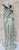 Lifesize Cast toga over an invisible female form. Large sculpture handled for exterior display or patio use. Cast in...