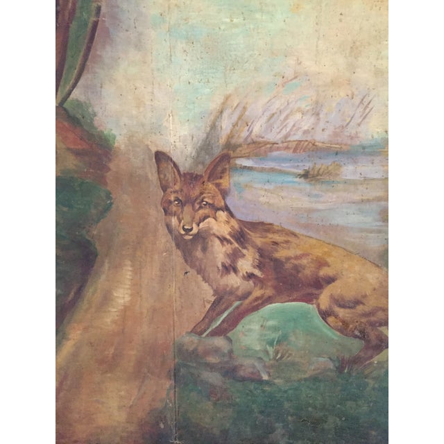 1940s Parisienne Canvas Backdrop for Street Plays For Sale In Phoenix - Image 6 of 12