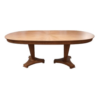 Vintage Oval Table, 1950s For Sale