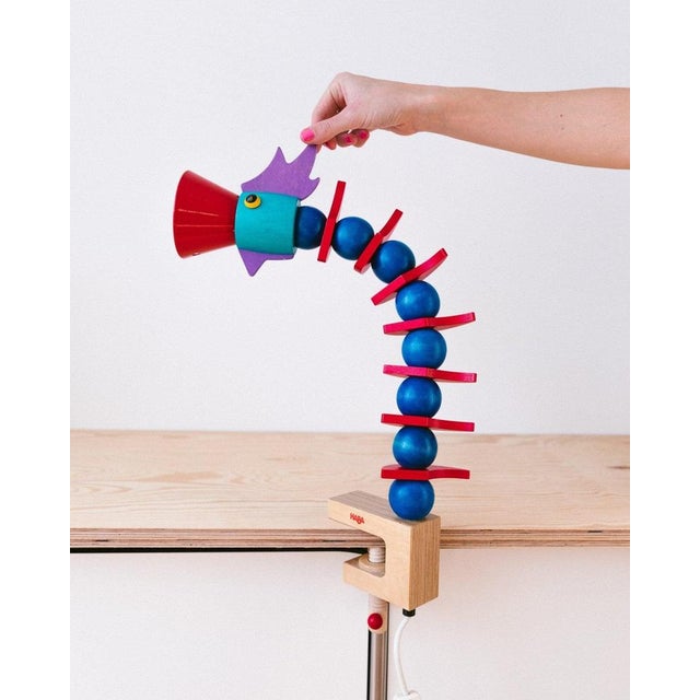 Blue Postmodern Pop Art Desk Lamp, 1980s For Sale - Image 8 of 10