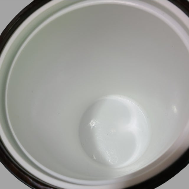 Metal Vintage Large George Briard Ice Bucket, Made in the Usa For Sale - Image 7 of 11