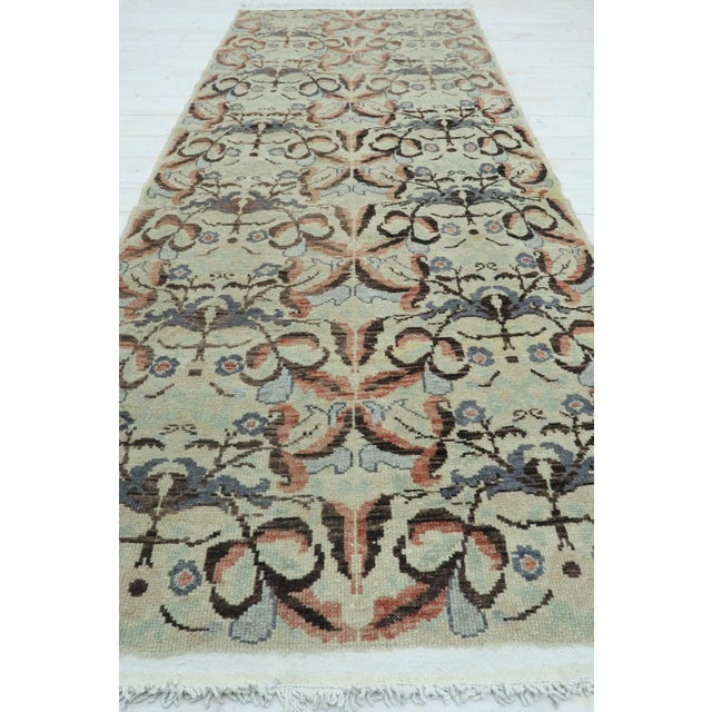 Vintage Turkish Runner-3’7’x8’5" For Sale - Image 4 of 13