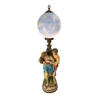 Vintage Large Girolomo Pieri Italian Floor Lamp For Sale