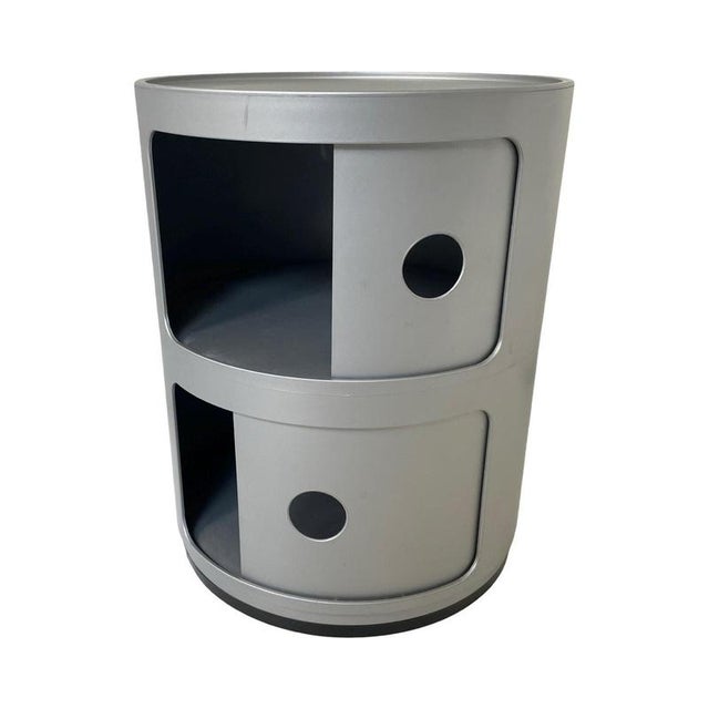 Vintage Design storage unit or nightstand. Design by Anna Castelli Ferrieri for Kartell and produced under the name...