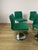 Poltronova Steel and Fabric Chairs by Ettore Sottsass for Poltronova, 1970s, Set of 4 For Sale - Image 4 of 9
