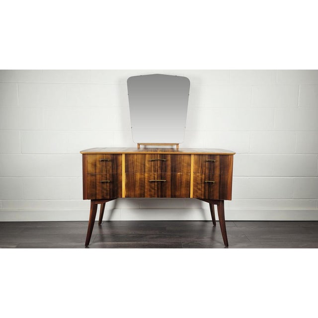 - Dressing table designed by Neil Morris - Produced by Morris of Glasgow in the late 1960s - Made from Australian Walnut...