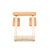 Ash and Fabric Variable Stool in Apricot from Varier For Sale - Image 11 of 13