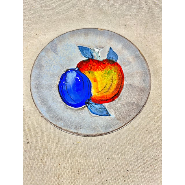 Mid 20th Century Vintage French Dessert Plates-Set of 8 For Sale - Image 5 of 10