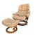 Ekornes Stressless Reno Leather Recliner Lounge Chair and Ottoman, Made in Norway For Sale - Image 13 of 18
