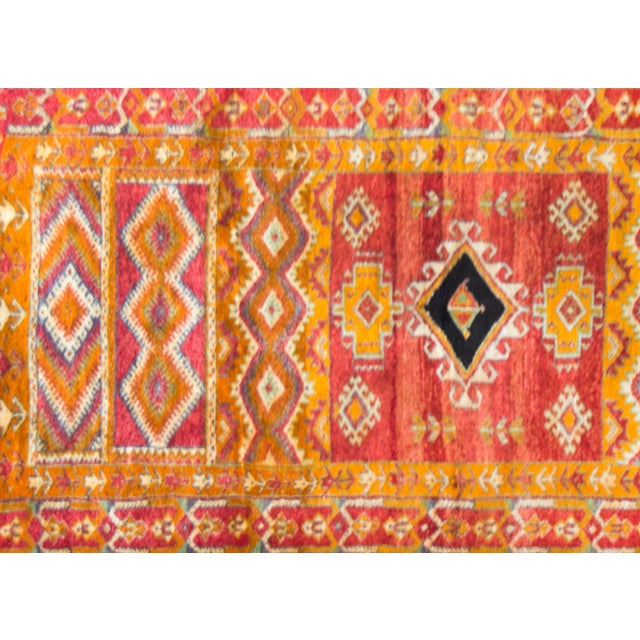 Vintage 20th Century Moroccan Rug For Sale - Image 12 of 15