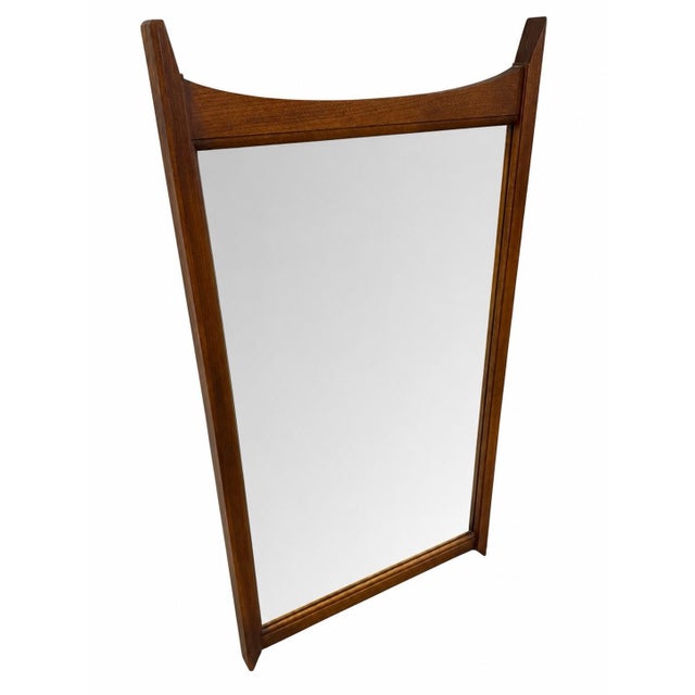 Elevate your bedroom or dressing area with this iconic Mid-Century Modern Kent Coffey Perspecta mirror, expertly crafted...