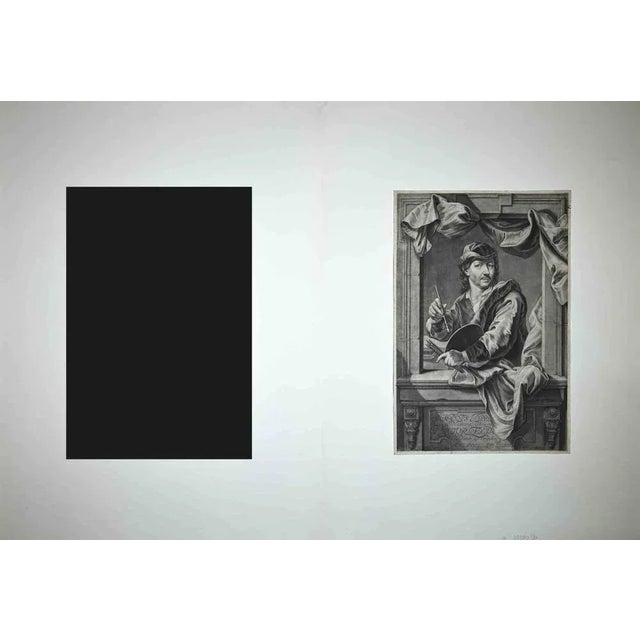 Portrait of Sculptor John Michael Rysbrack, from John Vanderbank is an original mezzotint artwork realized in 1734 by John...