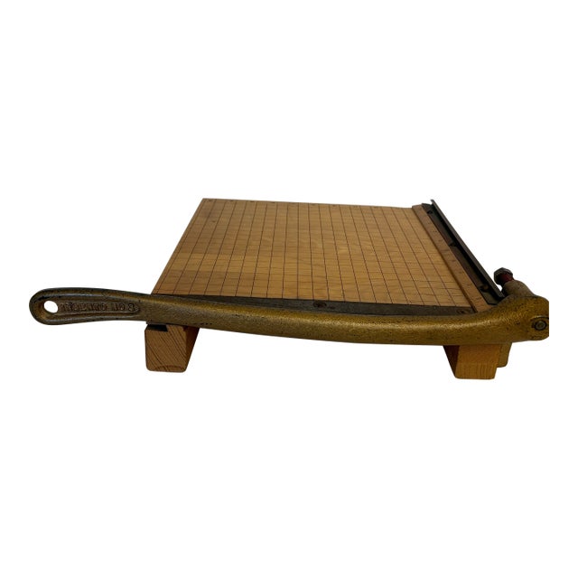 Vintage Ingento Paper Cutter For Sale