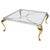 1970s Elevate Your Living Space With This Striking 1970s Hollywood Regency Square Coffee Table. For Sale - Image 5 of 9