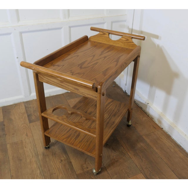 Mid-Century Italian Cocktail Butlers Tray Trolley, 1960s For Sale - Image 6 of 8