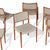 J.L. Møllers Møbelfabrik Set of 6 Original j.l. Møller Model 80 Danish Teak Dining Chairs For Sale - Image 4 of 16