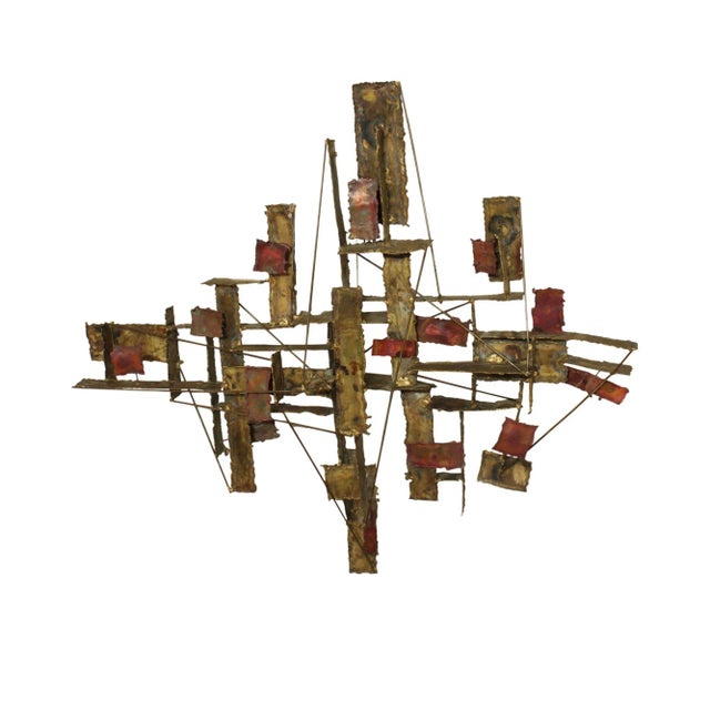 Silas Seandel Large Brutalist Wall Sculpture For Sale - Image 13 of 13