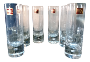 Crystal Glasses from Cristalleria Artigiana, 1970s, Set of 6