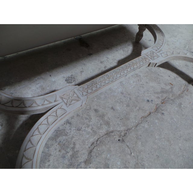 Swedish Gustavian Style Island Table For Sale - Image 12 of 12