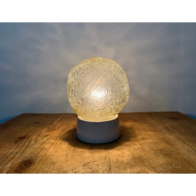 Vintage White Porcelain Ceiling Light, 1970s For Sale - Image 12 of 13