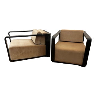 Monza Chairs by Rafael Moneo for BD Barcelona Design, 1980s, Set of 2 For Sale