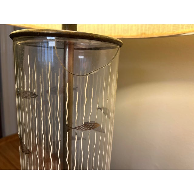 1950’s Atomic Cylinder Lamps - A Pair For Sale - Image 9 of 12