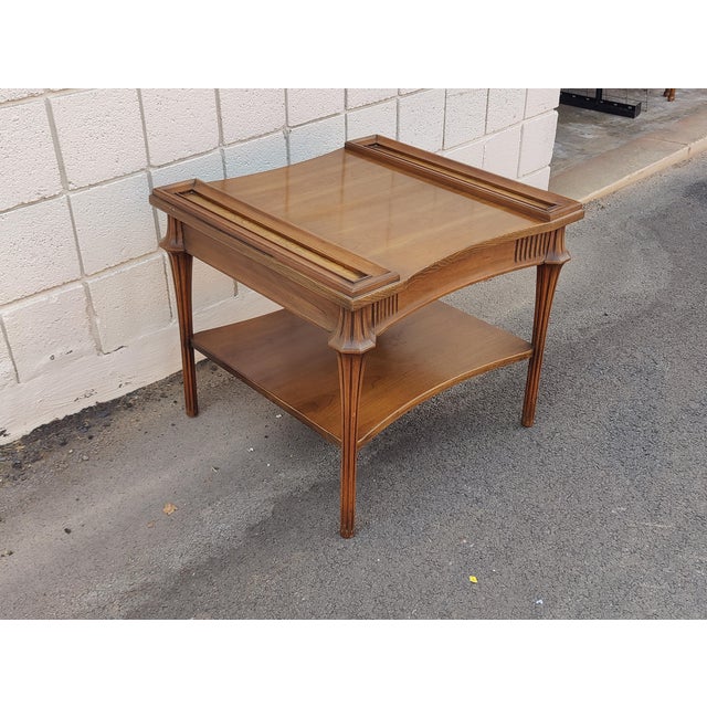 Vintage Italian Neoclassical Tuscan Style 22" Accent End Table