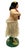 Mid 20th Century Ceramic Hawaii Hula Girl Dancing Ukulele Player Bobble Doll For Sale - Image 4 of 10