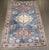 Late 20th Century Blue Vintage Inspired Caucasian Rug rug no.j4884 For Sale - Image 5 of 7