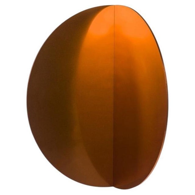 Brown Galactica Lunar Decorative Object in Powder-Coated Aluminum by Altreforme For Sale - Image 8 of 8