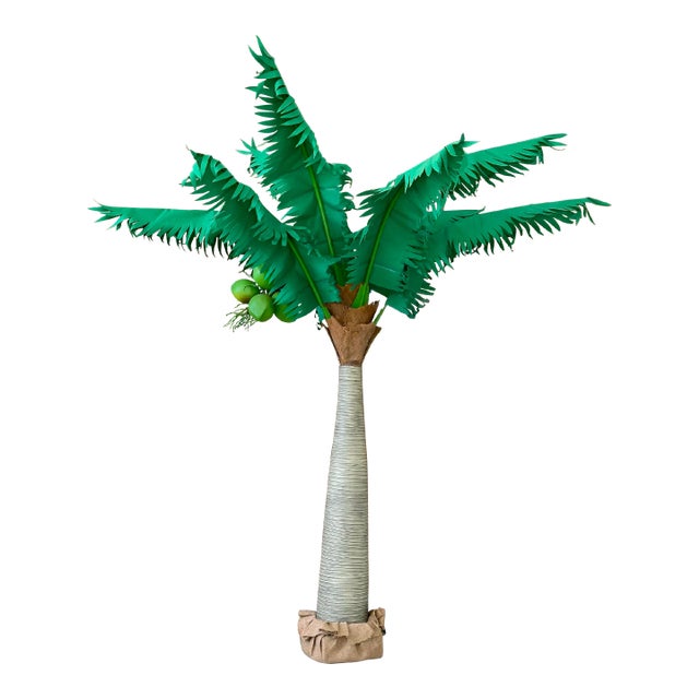 Coastal Tropical Coconut Canvas Palm Tree For Sale