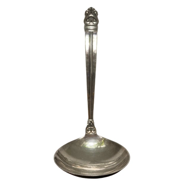 Vintage International Sterling Silver Royal Danish 6.25" Gravy Ladle 66g