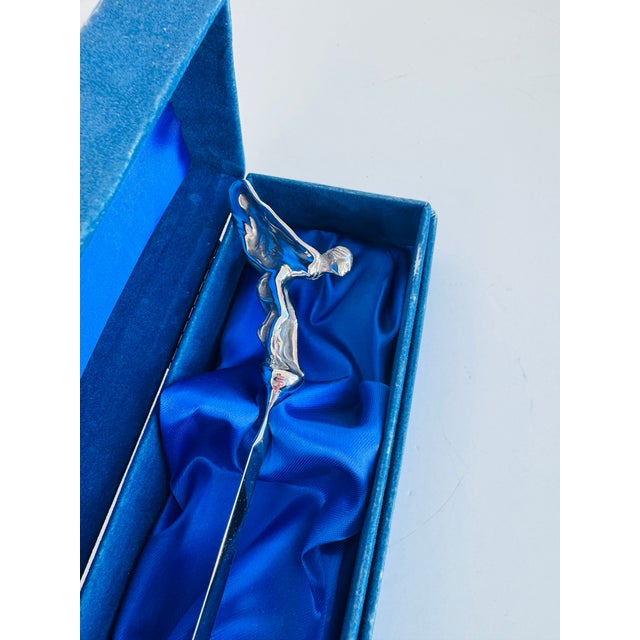 Silver Vintage Rolls Royce Letter Opener For Sale - Image 8 of 13