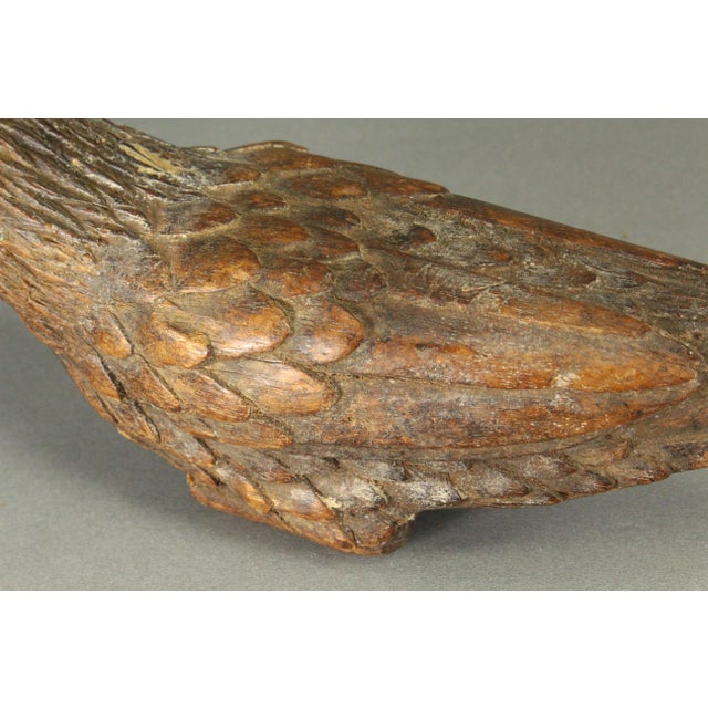 Antique Transylvania Carved Figure of a Bird - Pigeon For Sale - Image 11 of 18