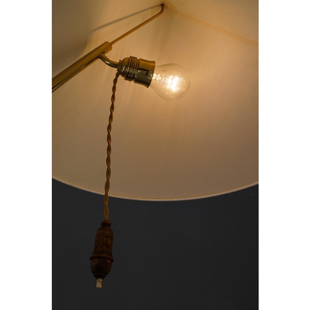 Vintage Brass Floor Lamp by Rupert Nikoll, 1950s For Sale - Image 11 of 12
