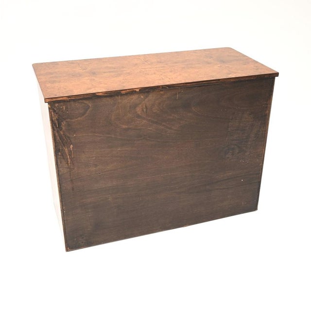 Art Deco Burr Walnut Desk, 1930s For Sale - Image 4 of 11
